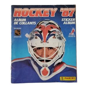 NHL Panini Hockey 1987 sticker album